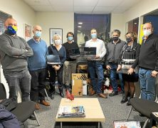 Des dons d’ordinateurs pour l’Association de La Sauvegarde