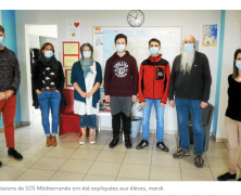 À Brest, SOS Méditerranée a expliqué ses missions à l’Itep