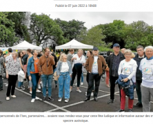 À Guipavas, la course solidaire « Du cœur et des jambes pour les enfants autistes » est partie de l’Ites