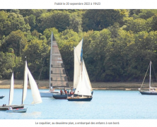 Au nom de la solidarité, 61 bateaux participent à Toutes voiles Kerhorres, au Relecq-Kerhuon